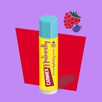 Vochtinbrengende Balsem Carmex Hi Anti-Age Transparant Rode Vruchten Stick Limpplump - thumbnail