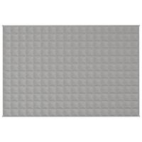 Verzwaringsdeken 120x180 cm 9 kg stof grijs - thumbnail