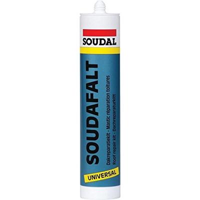 Soudal soudafalt bitumenkit zwart 310ml - 102668 Soudal soudafalt bitumenkit zwart 310ml - 102668