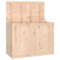 Wasmand 88,5x44x66 cm massief grenenhout - thumbnail