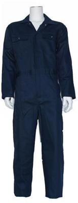 Bestex Overall katoen navy drukkers 46