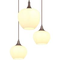 Globo Bruine hanglampMaxy 6-lichts - 15548-6HC - thumbnail