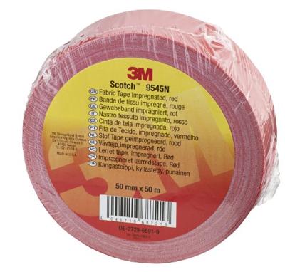 Scotch 9545NR50 Textieltape Scotch Rood (l x b) 50 m x 50 mm 1 stuk(s)