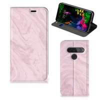 LG G8s Thinq | Standcase | Marble Pink - Origineel Cadeau Vriendin - thumbnail