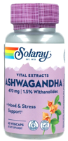 Solaray Ashwagandha Extract Capsules - thumbnail