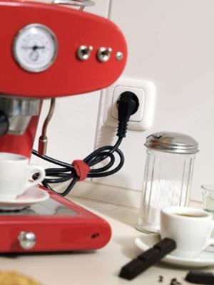 VELCRO® VEL-EC60250 Klittenband kabelbinder Om te bundelen Haak- en lusdeel (l x b) 200 mm x 12 mm Blauw, Groen, Rood, Oranje, Geel 5 stuk(s)