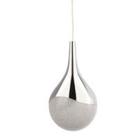 Searchlight Led hanglampWave Teardrop - 5871CC - thumbnail