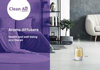 Clean Air Optima AD301 aroma diffuser Luchtreiniger-bevochtiger Wit - thumbnail