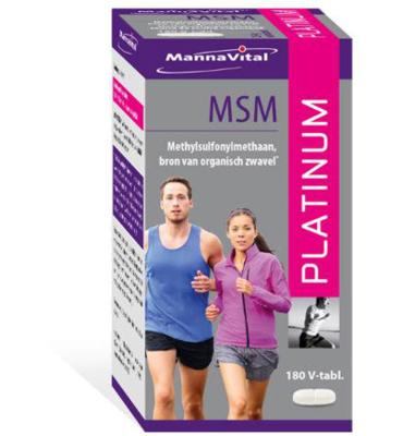 Mannavital MSM Platinum 180 Tabletten