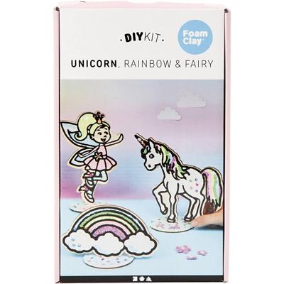 Foam Clay Unicorn, 1 set