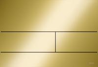 Bedieningsplaat Toilet TECE Square II Gepolijst Goud TECE - thumbnail