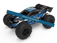 Radiografisch bestuurbare auto - 4 versnellingen - Nitro Rush - schaal 1/18 - 2,4 GHz - Offroad - Oplaadbare batterij - 10 km/u - Geschikt voor kinderen vanaf 5 jaar - thumbnail