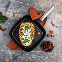 Westinghouse Grillpan Performance Blissful Black 28 x 28 cm - standaard anti-aanbaklaag - thumbnail