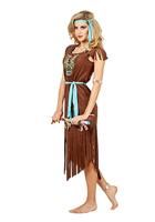 Indiaans Kostuum Rok Kort Vrouw - thumbnail