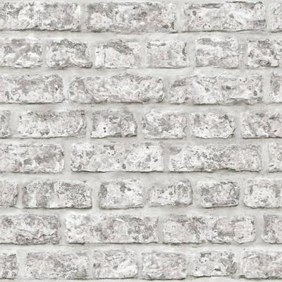 Noordwand behang topchic brick wall donkergrijs