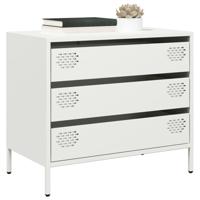 Dressoir 68x39x58,5 cm koudgewalst staal wit - thumbnail