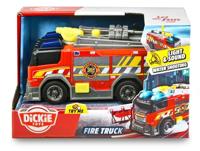 Dickie brandweerwagen met licht en geluid - thumbnail