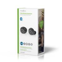 Nedis HPBT3050BK hoofdtelefoon/headset Draadloos In-ear Oproepen/muziek Bluetooth Zwart, Goud - thumbnail