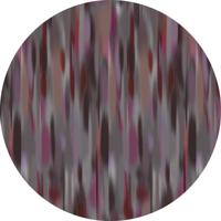 Moooi Carpets - Rond Vloerkleed Akira - Round Japanese Peony Red Low Pile - - thumbnail