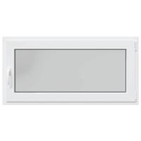 Kelderraam RISOR 120x60 cm draaikiep-draai DIN rechts wit - thumbnail