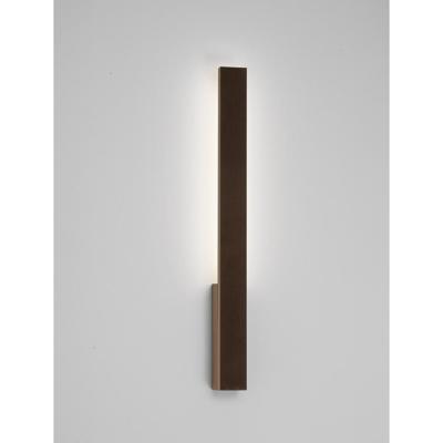 Lyora Strakke wandlampIsos roestbruin 61cm - 9030102