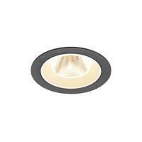SLV InbouwspotNuminos M zwart/wit 3000K - 20gr - 1009614 - thumbnail