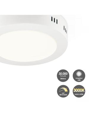 Home sweet home LED plafondlamp ska 17 - wit