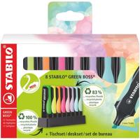 Markeerstift stabilo green boss bureauset 6070/8 | 5 stuks - thumbnail