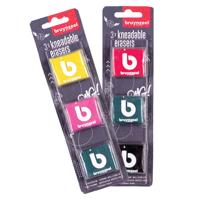 Kneedgum bruynzeel teens set 3 kleuren - thumbnail