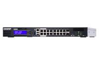 QGD-1600P - Switch - intelligent - 4 x 101001000 (PoE++) + 10 x 101001000 (PoE+) + 2 x combo Gigabit SFP (PoE+) - rack-uitvoering - PoE++ (370 W) - thumbnail