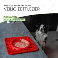 Eat Slow Live Longer Lick Mat Wave Green - thumbnail