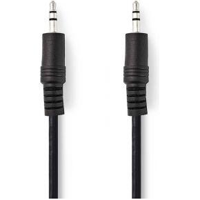 Stereo-Audiokabel | 3,5 mm Male - 3,5 mm Male | 0,5 m | Zwart Stereo-Audiokabel | 3,5 mm Male - 3,5 mm Male | 0,5 m | Zwart