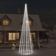 VidaXL Vlaggenmast kerstboom 1134 led's koudwit 800 cm VidaXL Vlaggenmast kerstboom 1134 led's koudwit 800 cm