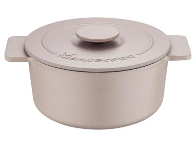 Masterpro Gietijzeren pan Ø 26 x 12 cm (Beige)