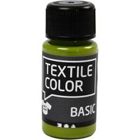 Creativ Company Textile color semi-dekkende textielverf - kiwi, 50ml - thumbnail