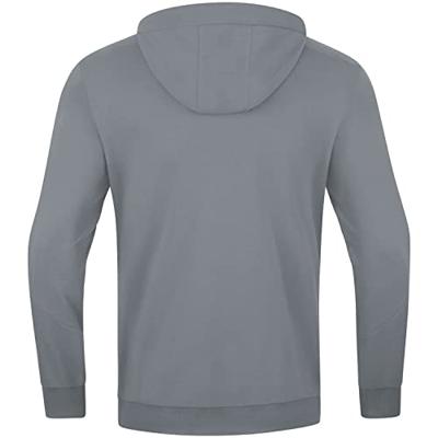 JAKO 6723K Sweater Met Kap Power Kids - Steengrijs - 140