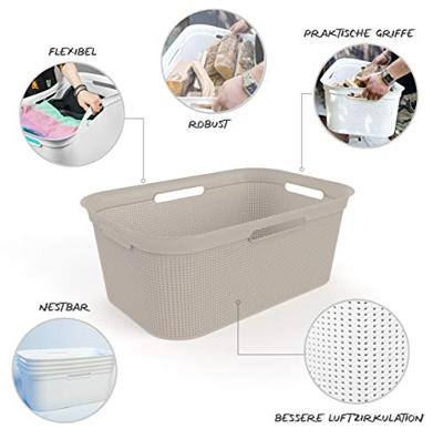Rotho brisen wasmand 41l cappuccino