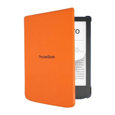 PocketBook Shell Geschikt voor Pocketbook eReader Verse Lite, Verse, Verse Pro, Verse Pro Color E-reader hoesje Oranje - thumbnail