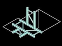 ALUTRUSS DECOLOCK DQ2-SPAT42H 4-way crosspiece bk - thumbnail