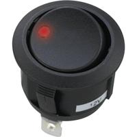 TRU COMPONENTS 1587931 Auto wipschakelaar TC-R13-112DL-02 12 V/DC 20 A 1x aan/uit/aan Continu/0/continu 1 stuk(s) - thumbnail