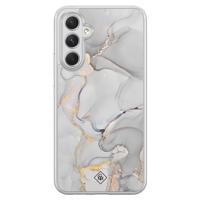 Samsung Galaxy A54 hybride hoesje - Marmer grijs - thumbnail