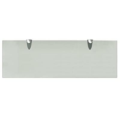 VidaXL Zwevend schap 60x20 cm 8 mm glas