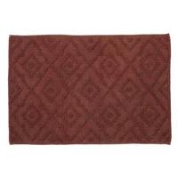 Sealskin Badmat Aztec 60x90 cm Katoen Donkerroze - thumbnail