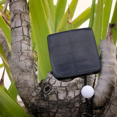 LED lichtsnoer Lumi Garden BILLY SPHERICAL 60 LEDS Zwart noir 1 W