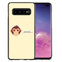 Samsung Galaxy S10+ | Bumper Hoesje | Monkey - thumbnail