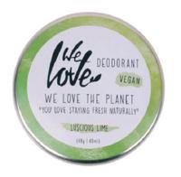 We Love The planet 100% natural deodorant luscious lime 48 Gram - thumbnail