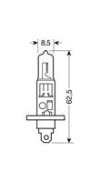 OSRAM koplamp "original line" hal.lamp h1 24v 70w sb sockel p14.5s - thumbnail