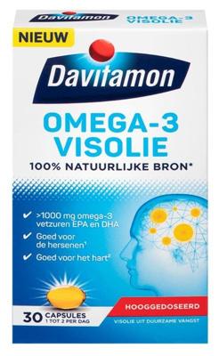 Davitamon Davitamon Omega 3 Visolie (30ca)