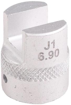 Bikeservice adapter adapter bst aluminum 6.9mm f bs5502