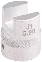 Bikeservice adapter adapter bst aluminum 6.9mm f bs5502 - thumbnail